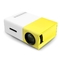 YG300 Mini Pocket 4k Portable LED Projector Kuning untuk Home Theater